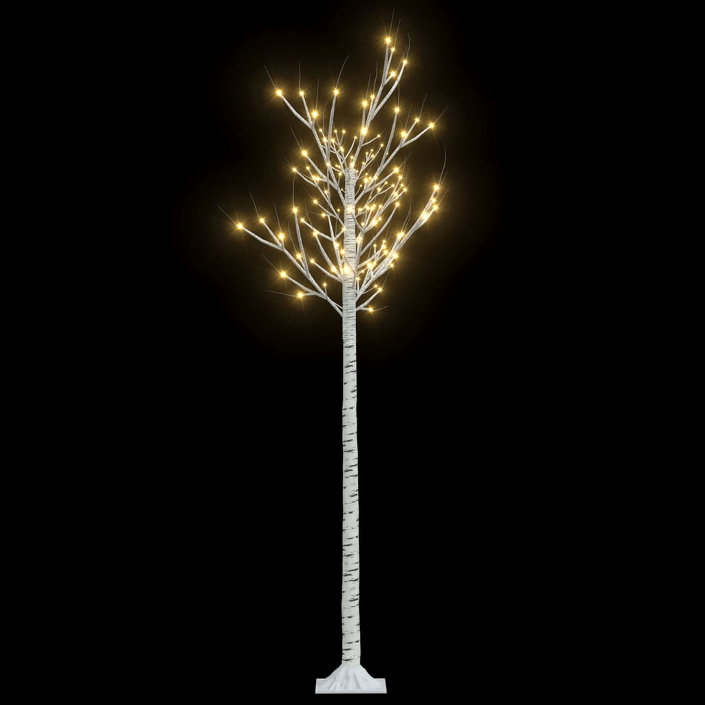 Vidaxl Christmas Tree Willow con 180 LED bianchi caldi all'interno e all'esterno di 1,8 m