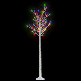 Vidaxl Christmas Tree Willow 180 LED multi-colorants à l'intérieur et à l'extérieur 1,8 m