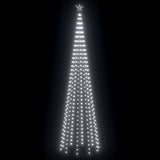 Vidaxl KegelkerstBoom 752 Cold -White LED 160x500 cm