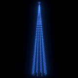 Vidaxl Kegelkerstboom 752 Blue LED LED 160x500 cm