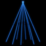 Albero di Natale a LED Vidaxl all'interno di 1300 LED 8 m blu