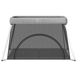 Vidaxl Baby Box avec matelas en lin gris clair