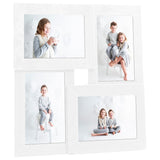 Vidaxl Photo Frame pro 4x (10x15 cm) Foto MDF bílá