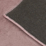 Vidaxl Rug 200x300 cm pelliccia di coniglio artificiale vecchio rosa