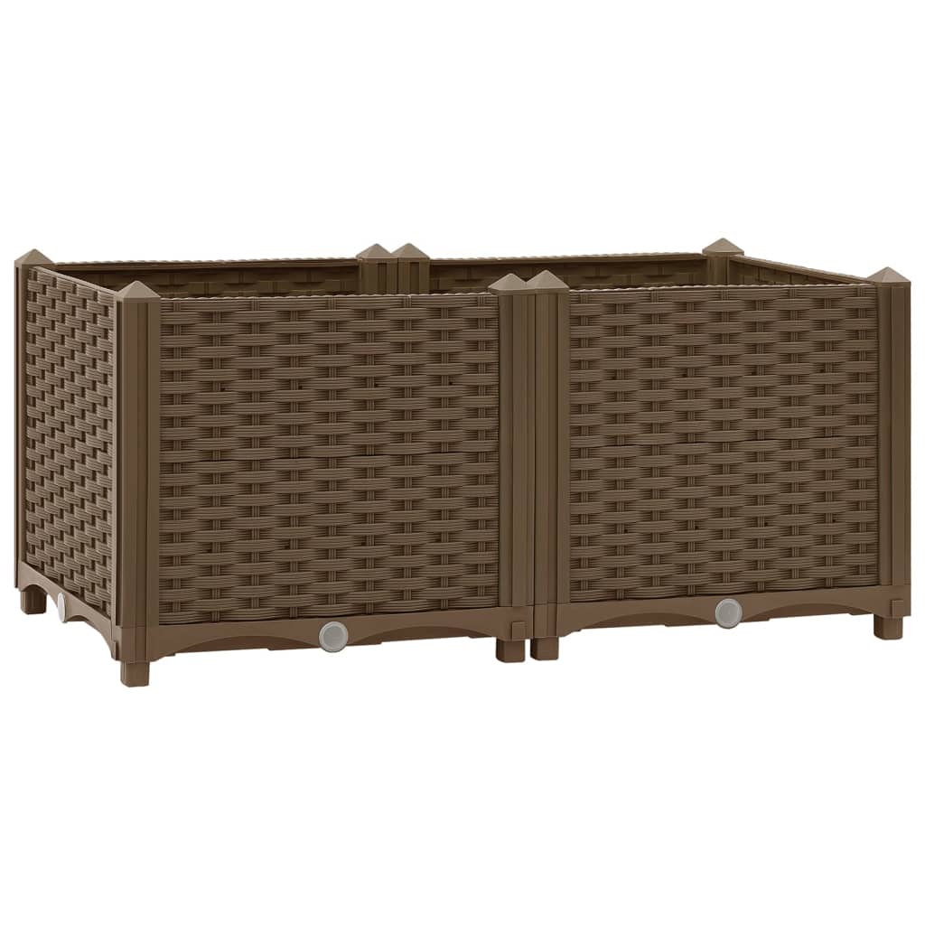 Vidaxl Planter Insert 80x40x38 cm polypropylen