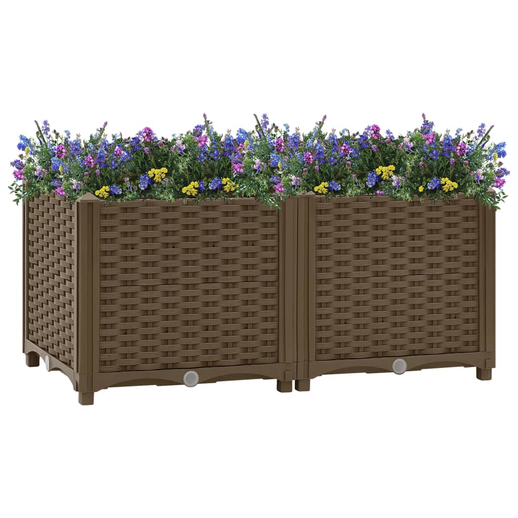 Vidaxl Planter Insert 80x40x38 cm polypropylen