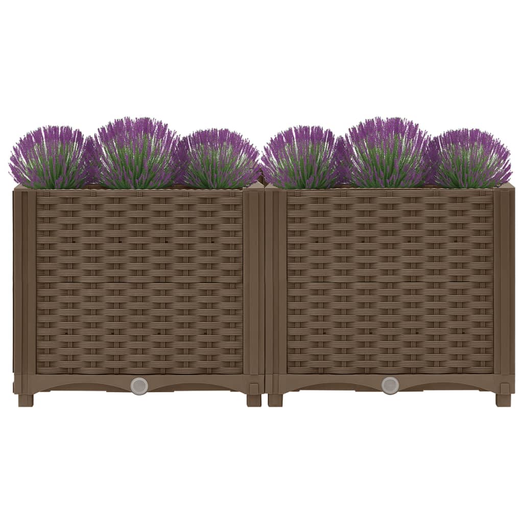 Vidaxl Planter Insert 80x40x38 cm polypropylen