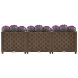 Vidaxl Planter hævede 120x40x38 cm polypropylen