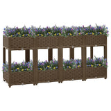 Vidaxl Planter hævet 160x40x71 cm polypropylen