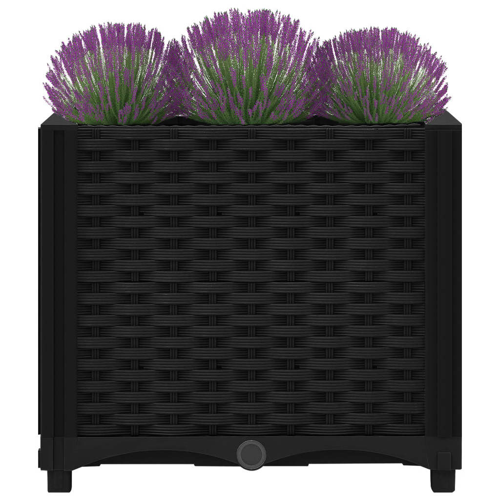 Vidaxl Planter hævede 40x40x38 cm polypropylen