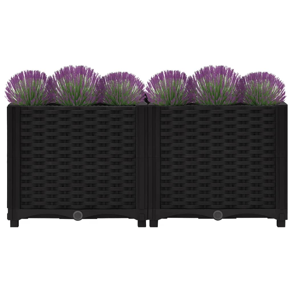 Vidaxl Planter Insert 80x40x38 cm polypropylen