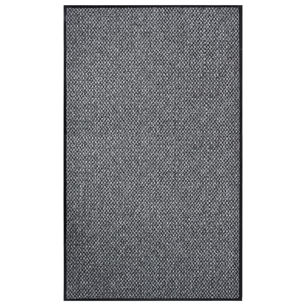 VidaXL Doormat 90x150 cm Gray