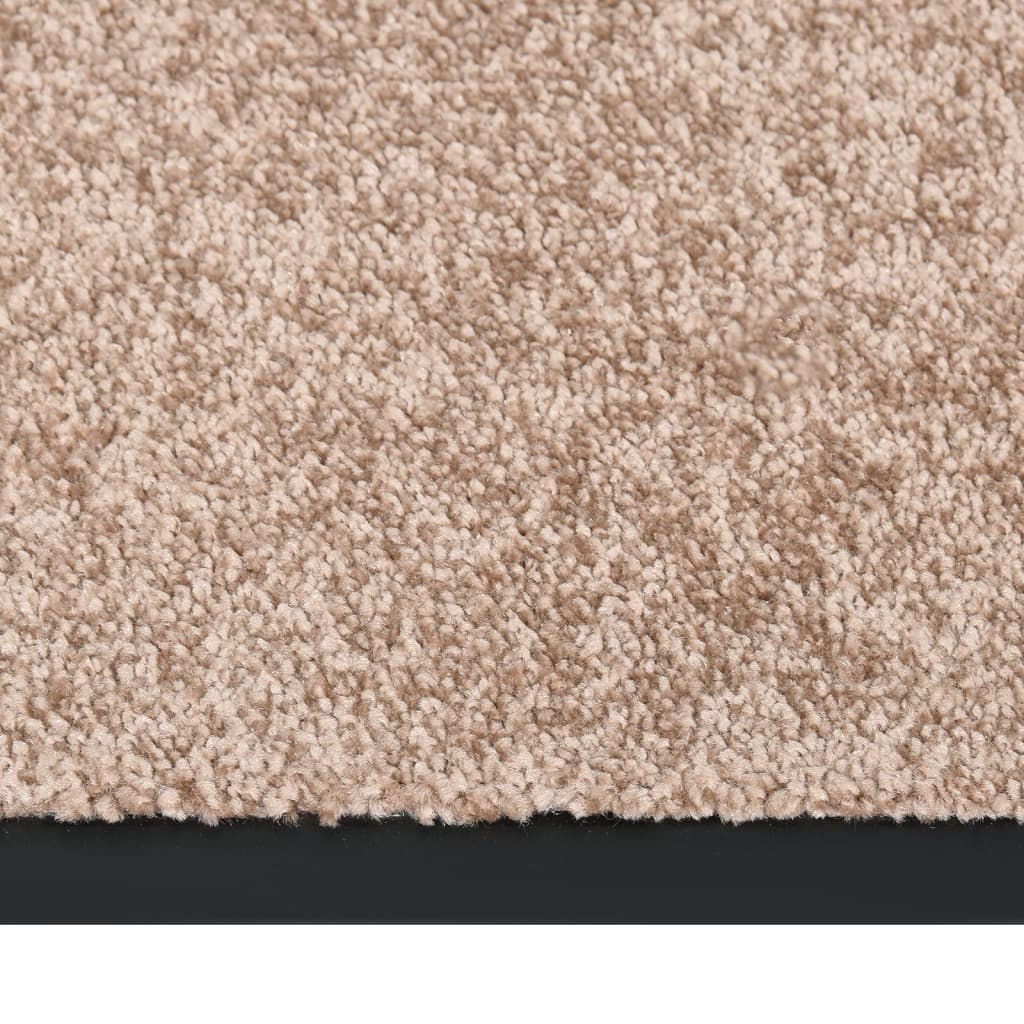 Vidaxl Doormat 60x80 cm Beige