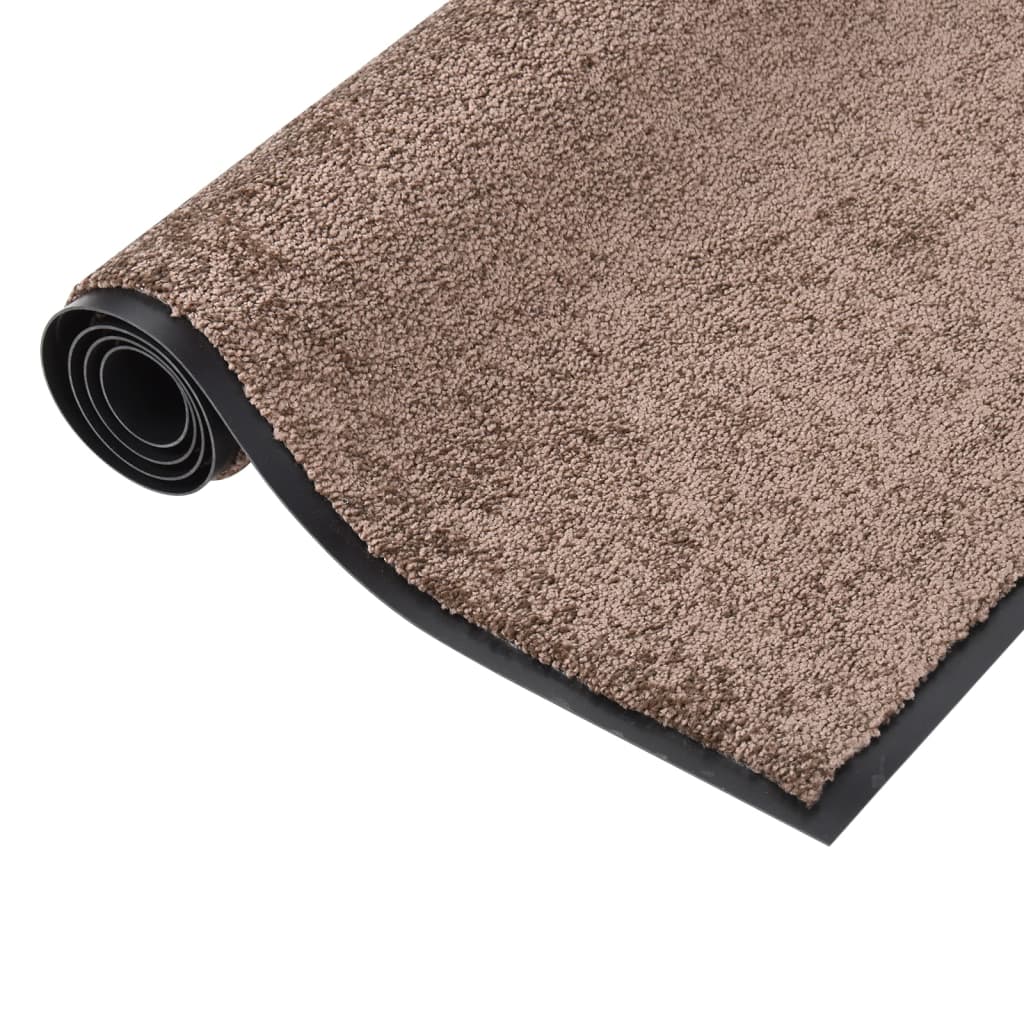 Vidaxl DOORMAT 80x120 cm brun