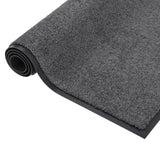 Vidaxl Doormat 60x80 cm Antracitt -farget