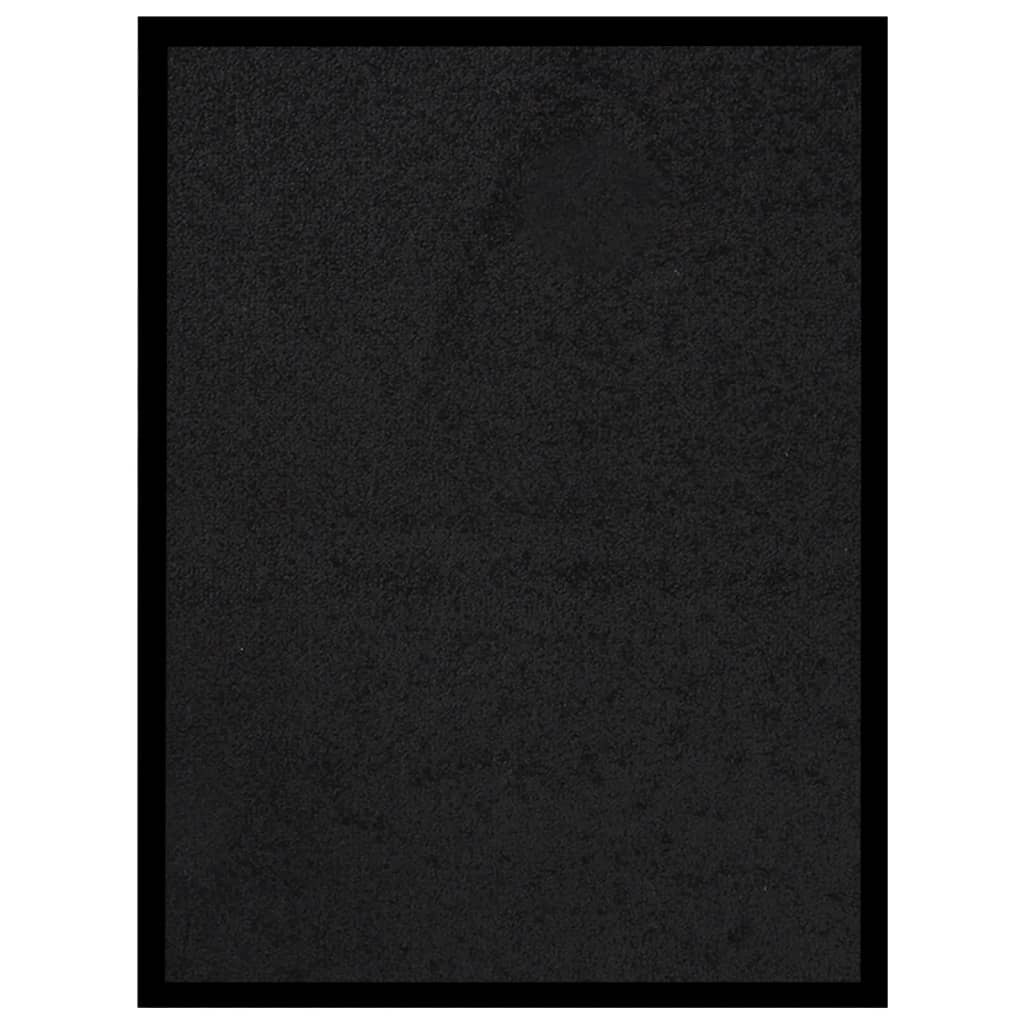 Vidaxl Doormat 40x60 cm Black