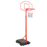 VidaXL Basketbalset draagbaar verstelbaar 200-236 cm