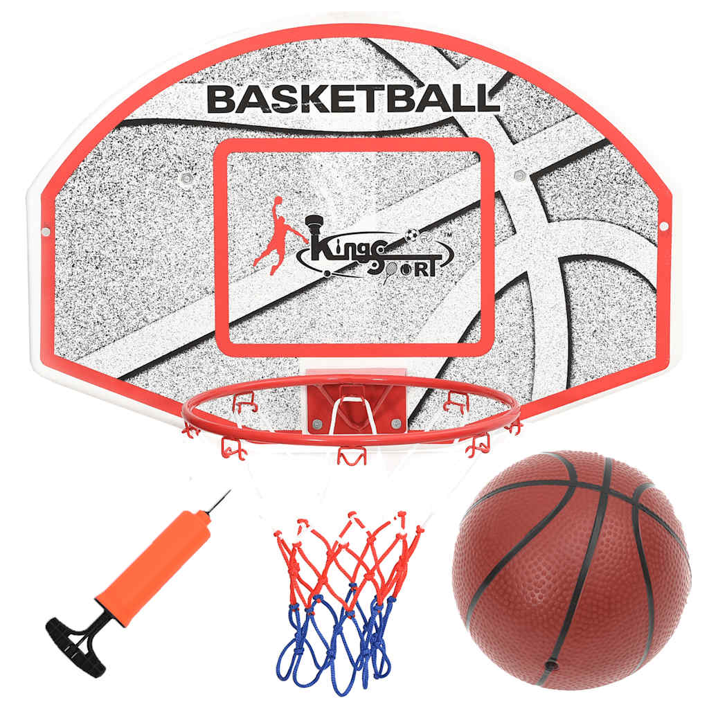 Vidaxl Basketball Set Wall Munting 66x44,5 cm