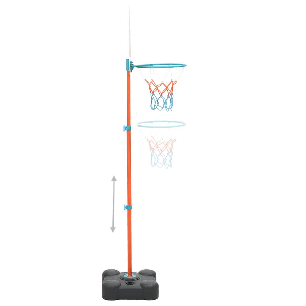 Vidaxl Basketball Set Portable Justerable 109-141 cm