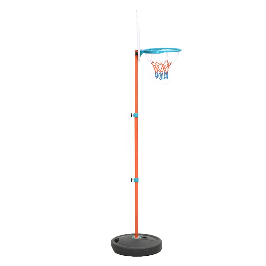 Vidaxl basketuppsättning bärbar justerbar 133-160 cm