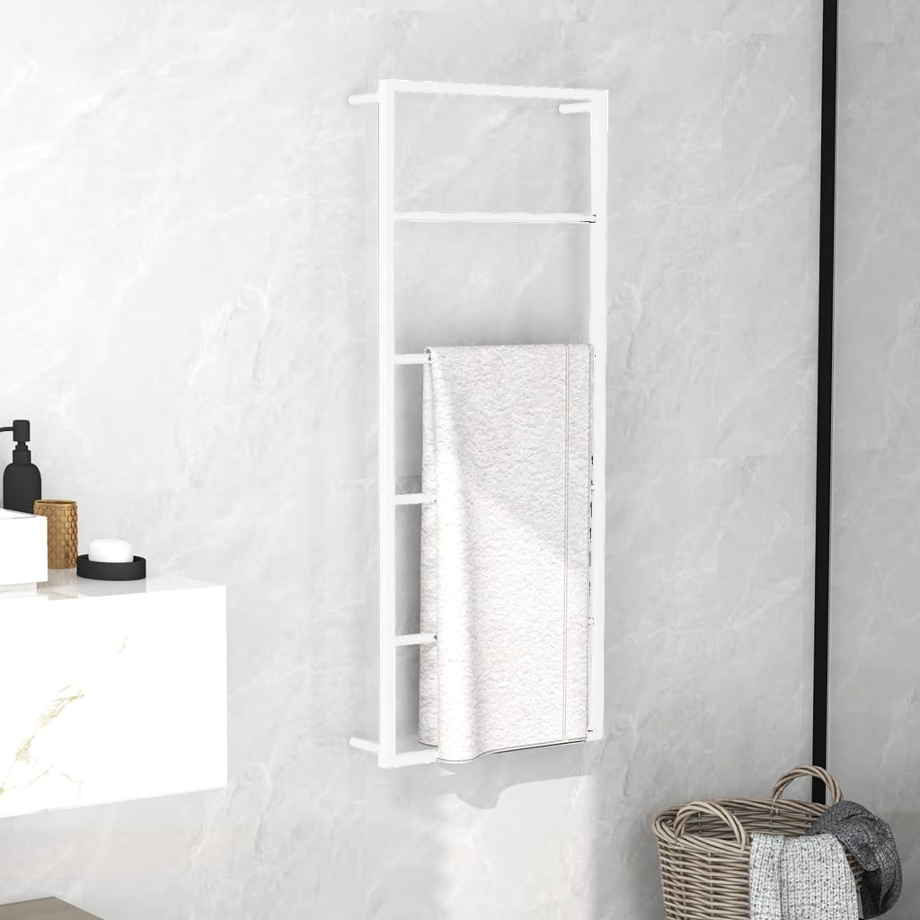 Vidaxl Rack 45x10x115 cm de acero blanco