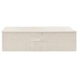 VIDAXL -Speicherbox 70x40x18 cm Stoffcreme -Colored