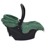 VidaXL Babyautostoel 42x65x57 cm groen