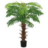 Vidaxl Plant artificiel avec cycaspalm de Pot 140 cm vert