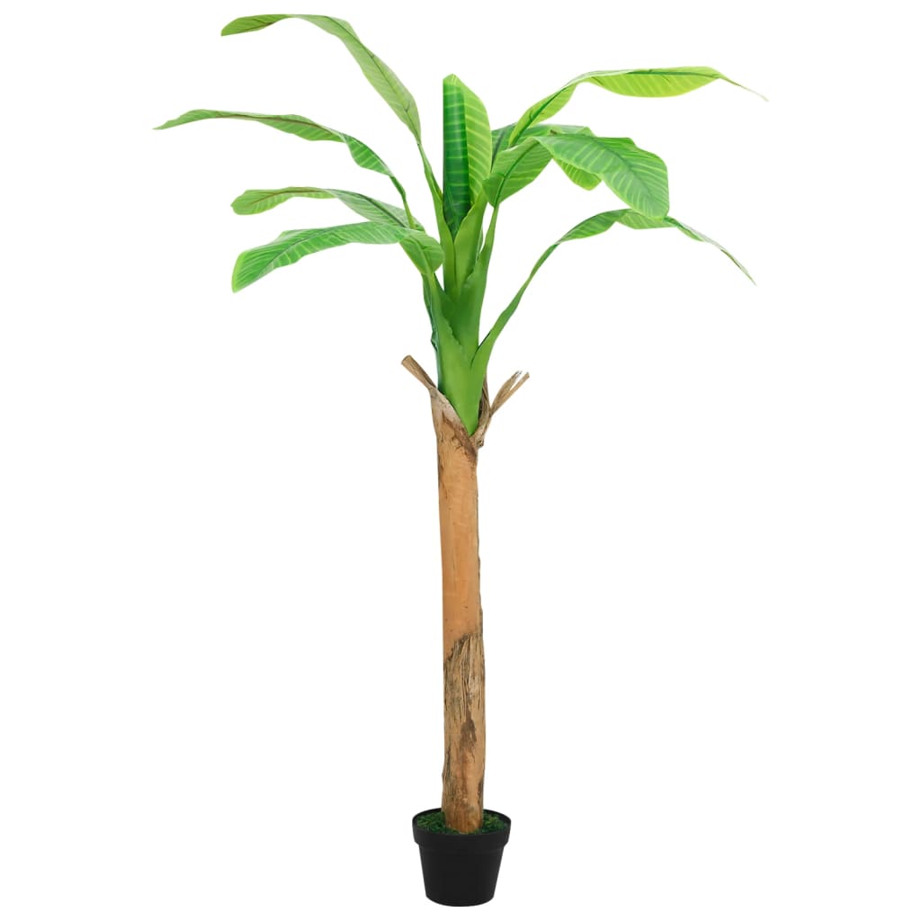 Vidaxl arbre artificiel avec pot de banane 180 cm vert