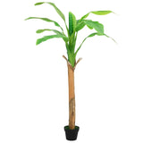 Vidaxl arbre artificiel avec pot de banane 180 cm vert