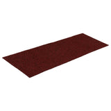 VidaXL 15 st Trapmatten zelfklevend rechthoekig 60x25 cm rood