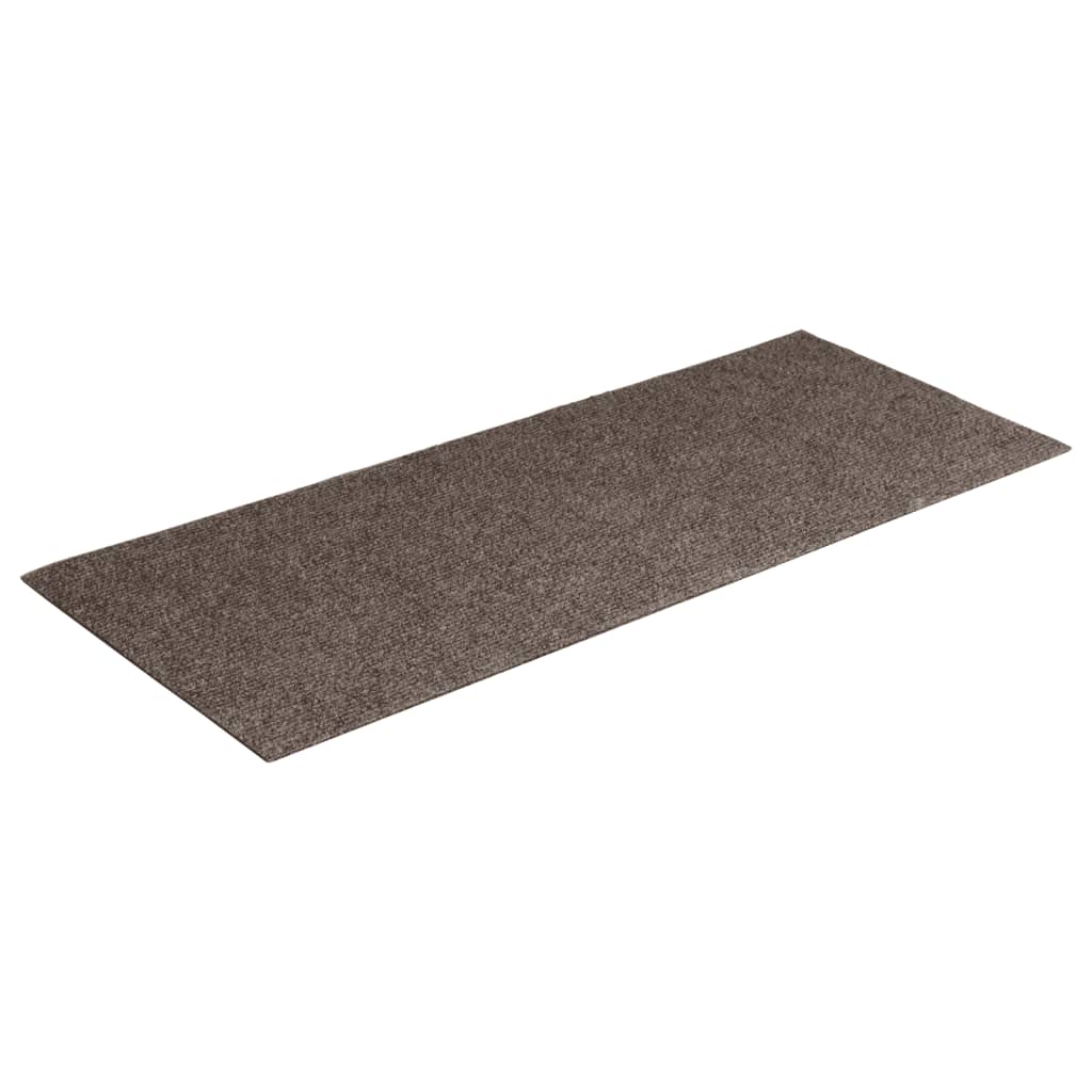 Vidaxl 15 tappetini per pedali ST autoadesivo rettangolare 60x25 cm Crema