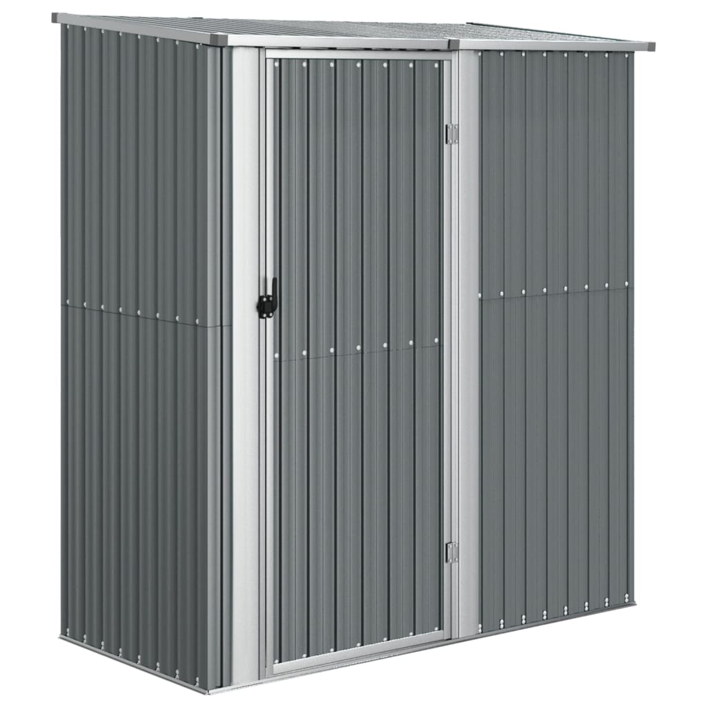 Vidaxl Garden Shed 180,5x97x209,5 cm galvaniseret stålgrå