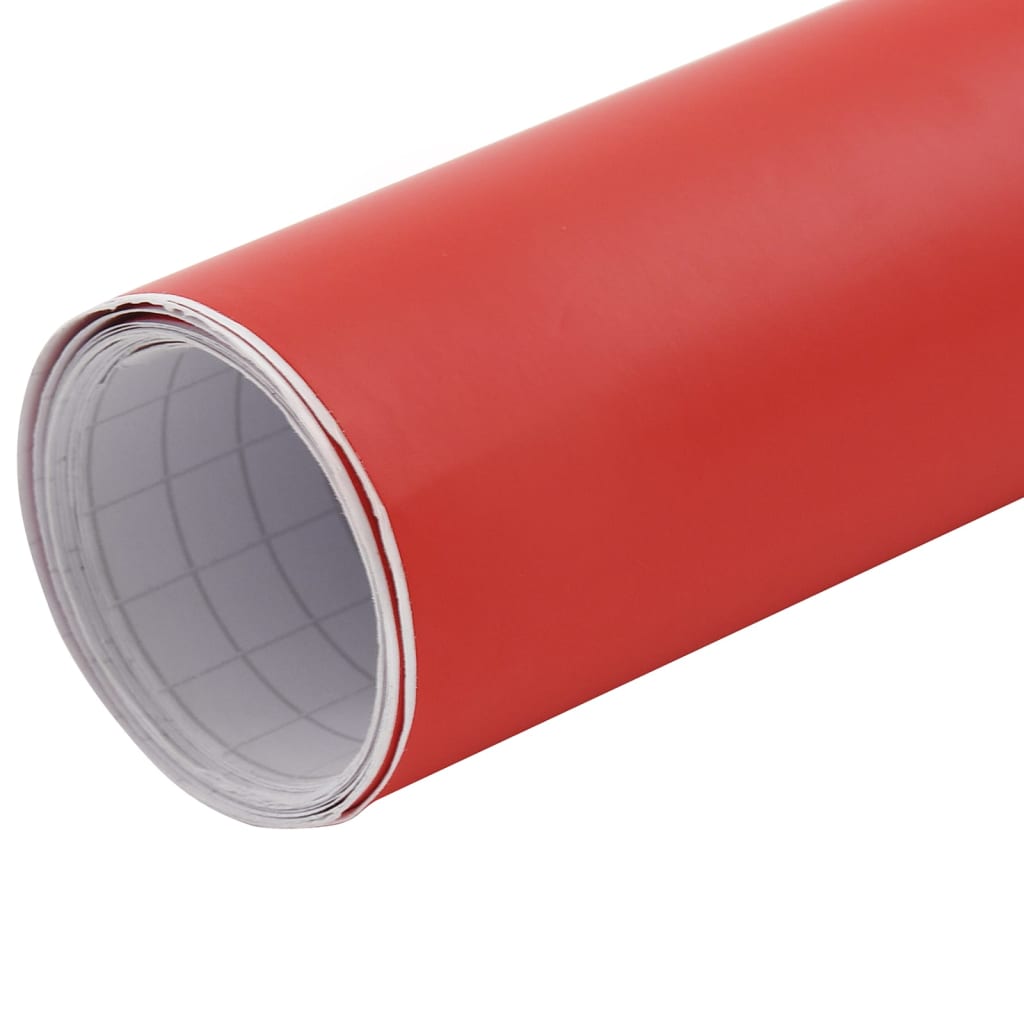 Vidaxl Autofolie 100x150 cm rosso opaco