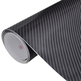 Vidaxl 2 ST Autofolie 4D 100x150 cm + 50x150 cm negro