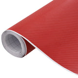 Vidaxl Autofolie 4D 100x150 cm rojo