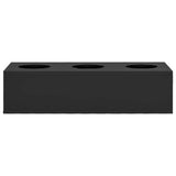 Kancelář Vidaxl Flower Box 90x40x23 cm ocelový antracity -