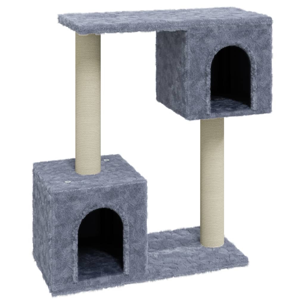 Vidaxl Cat Scratch Post avec Sisal Scratch Posts 60 cm Gris clair