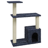 Vidaxl Cat Furniture con graffi di sisal 70 cm grigio scuro