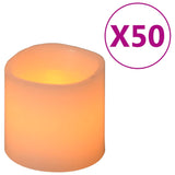 Vidaxl Candles 50 St LED Warm white