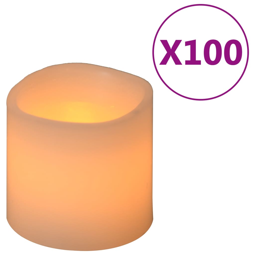 Vidaxl Candles 100 St LED Warm white