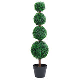 Vidaxl Plant artificiel avec Formation de bulp de buxus en pot 90 cm vert