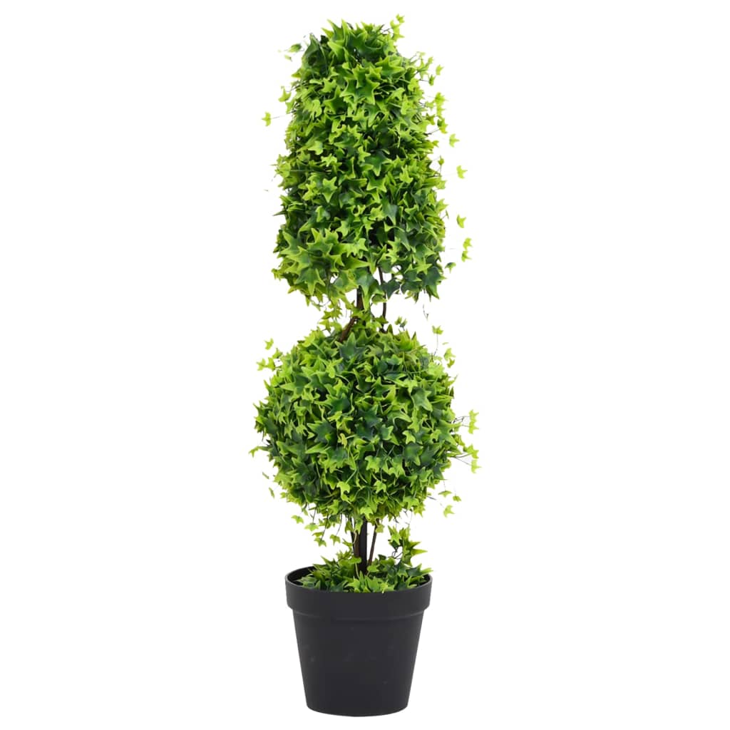 Vidaxl kunstig plante med pot buxus 100 cm grøn