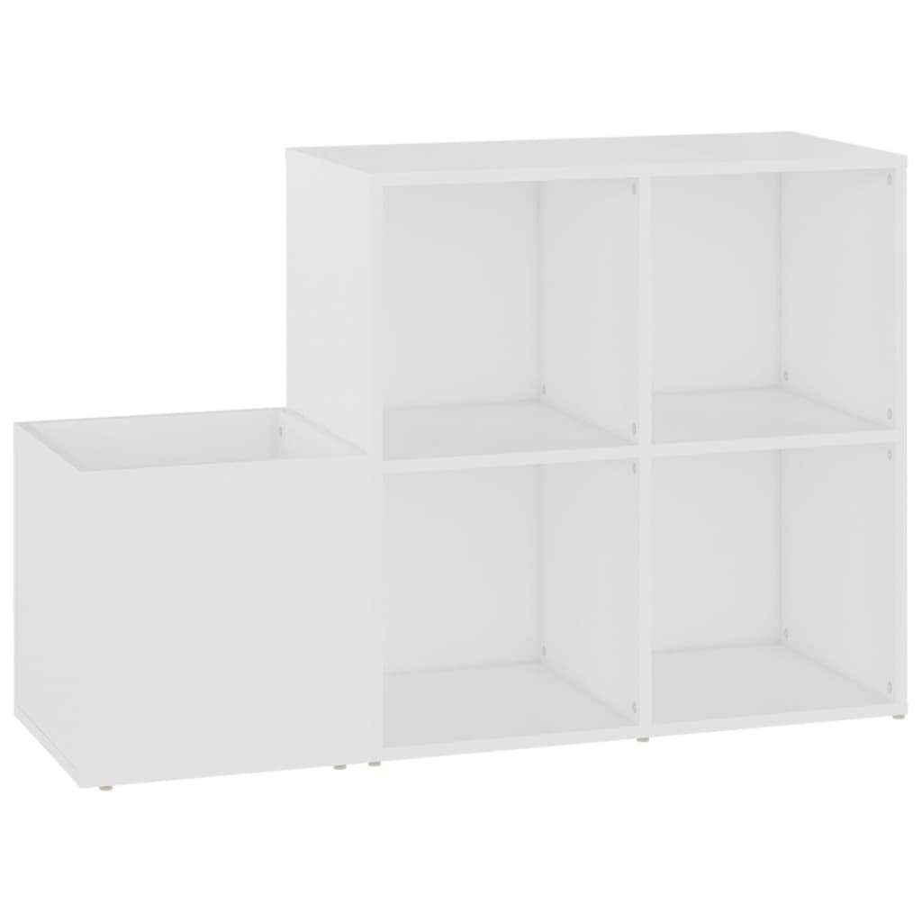 Vidaxl Storage Cabinet 105x35.5x70 cm forarbejdet træhvide