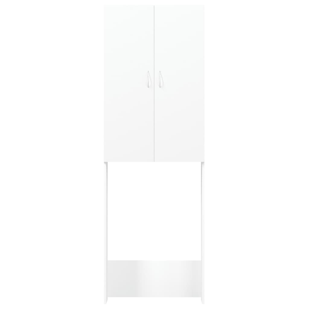 Gabinete de lavadora Vidaxl 64x25.5x190 cm blanco