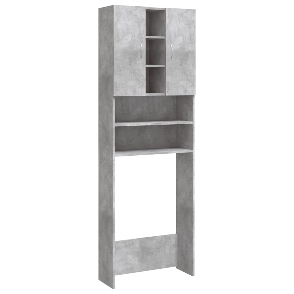 Vidaxl wäschen Maschinn Cabinet 64X25.5x190 cm Beton