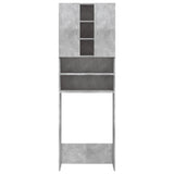 Vidaxl wäschen Maschinn Cabinet 64X25.5x190 cm Beton