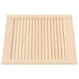 VidaXL Cabinet doors with slats 2 pcs 61.5x49.4 cm solid pine