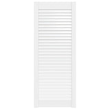 VidaXL Cabinet door with slats 99.3x39.4 cm Solid pine white