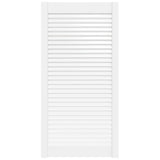 VidaXL Cabinet door with slats 99.3x49.4 cm Solid pine white